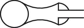 LINE DRAWING FD222R-Aesculap Article Picture (Media Manager)