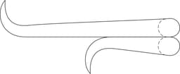 LINE DRAWING BV254R-Aesculap Article Picture (Media Manager)