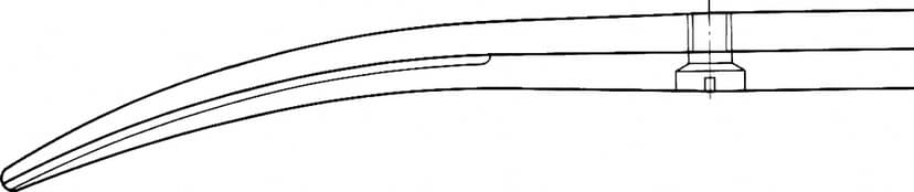 LINE DRAWING BC616R-Aesculap Article Picture (Media Manager)
