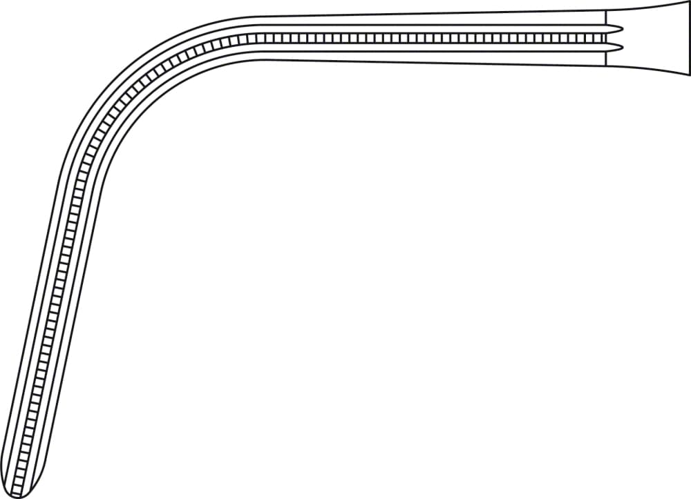 LINE DRAWING FB496R-Aesculap Article Picture (Media Manager)