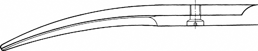 LINE DRAWING BC441R, BC441SR-Aesculap Article Picture (Media Manager)