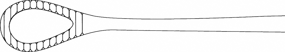 LINE DRAWING BF122R, BF122SR, BH-155-...-Aesculap Article Picture (Media Manager)