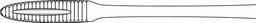 LINE DRAWING BF058R, BF058SR, BH-164-...-Aesculap Article Picture (Media Manager)