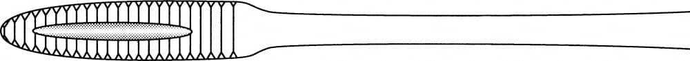 LINE DRAWING BF058R, BF058SR, BH-164-...-Aesculap Article Picture (Media Manager)