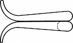 LINE DRAWING BV091R, LF-210-02-U-Aesculap Article Picture (Media Manager)
