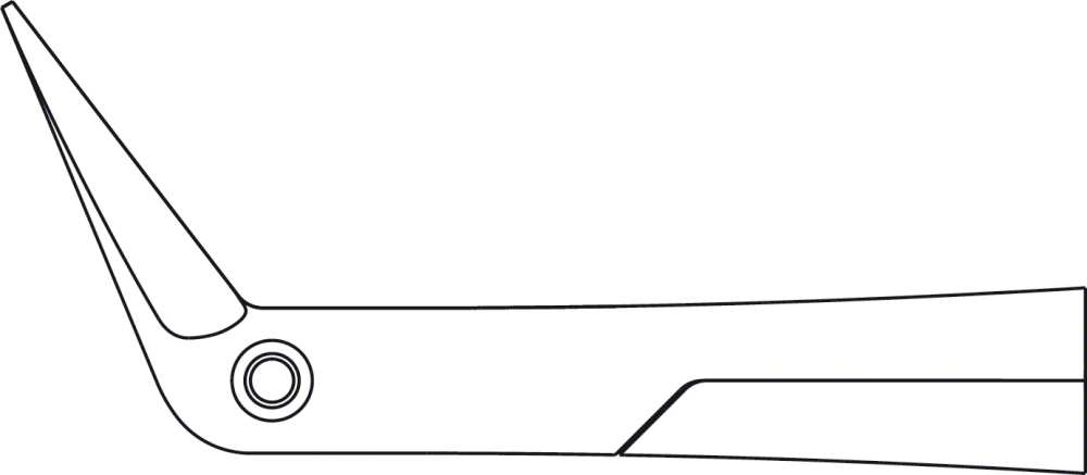 LINE DRAWING BC533R-Aesculap Article Picture (Media Manager)