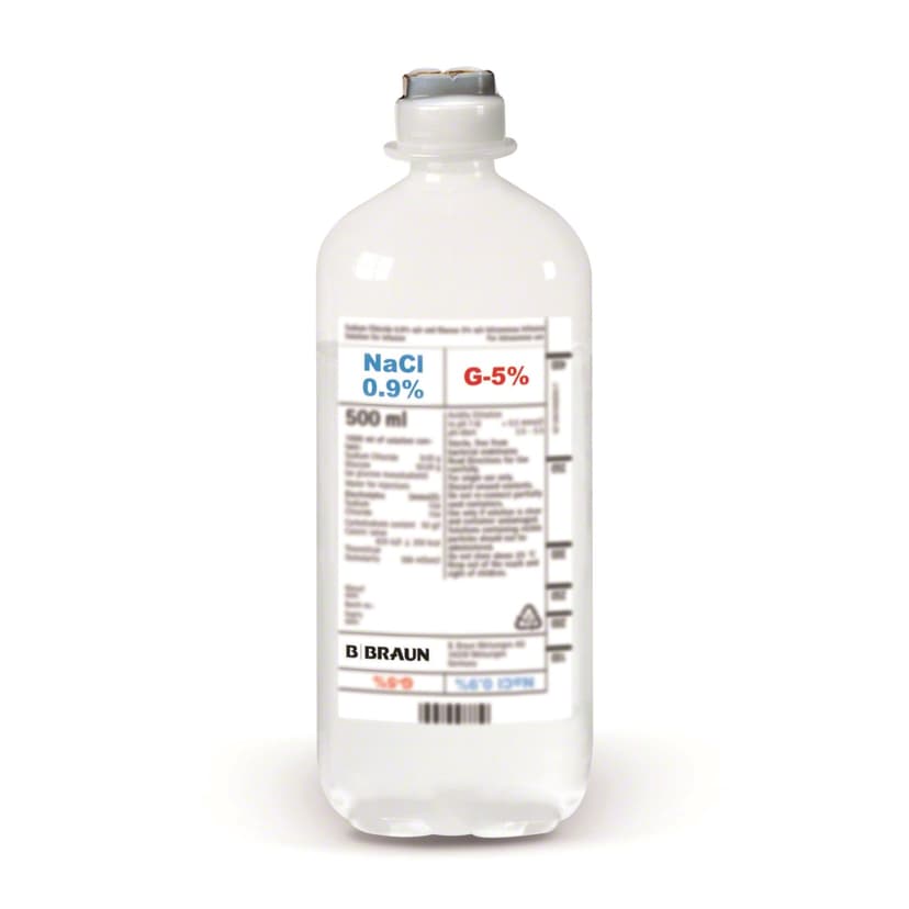 Sodium Chloride 0.9 with Glucose 5%-Solution for Infusion