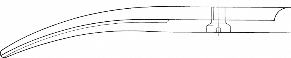 LINE DRAWING BC607R-Media Manager (Aesculap Article Picture)