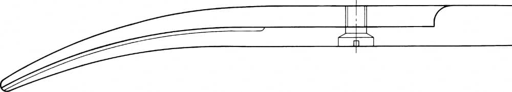 LINE DRAWING BC615R-Media Manager (Aesculap Article Picture)