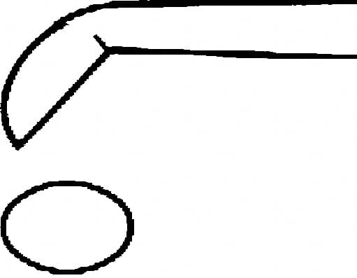 LINE DRAWING FK662R-Media Manager (Aesculap Article Picture)