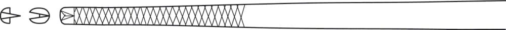 LINE DRAWING BD672R-Aesculap Article Picture (Media Manager)