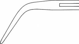 LINE DRAWING BF433R, BF433SR, BH-100-...-Aesculap Article Picture (Media Manager)